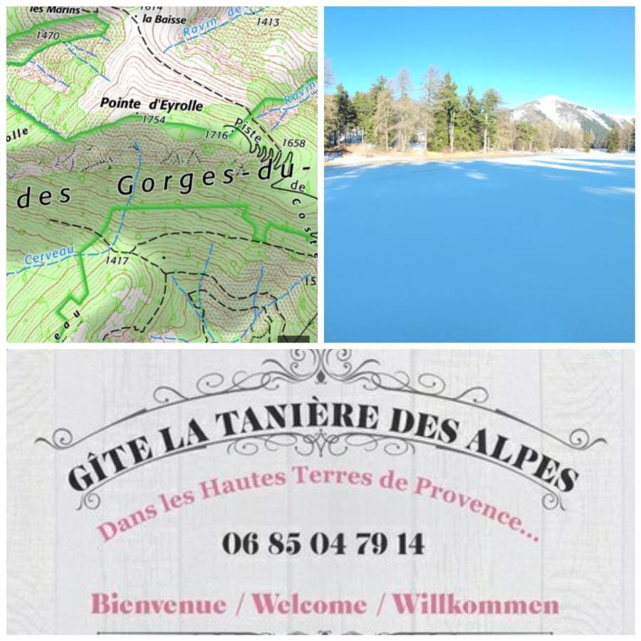 Gite La Taniere Des Alpes Bayons 外观 照片